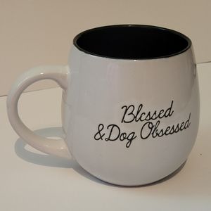 Blessed and Dog Obsessed mug